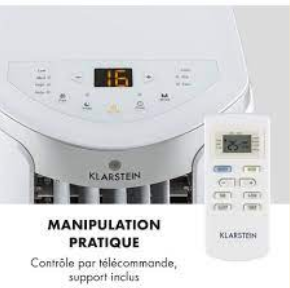 panneau affichage climatiseur klarstein new breeze 9